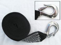 Hand Winch Strap Fitted With Winch Hook And Sewn Eye -BRAND NEW
Strap Width - 50MM (2 Inch)
Strap