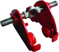 1 X 1tonne Screw Type Push Trolley 
BRAND NEW - ITEM FOR SALE IS BLACK, NOT ORANGE AS PICTURED
Suits