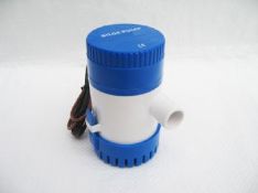 1 x 1100V X Submersible Bilge Pump - BRAND NEW
Voltage - 12V DC
Open Flow Rate - 1100 Gallons Per