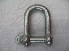 10 X 10MM STAINLESS STEEL Dee Shackle With Screw Collar Pin - BRAND NEW
Shackle And Pin DIA - 10MM