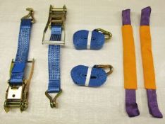 Recovery Ratchet Alloy Wheel Straps, Round Slings - BRAND NEW
Webbing Width - 50MM (2 Inch)