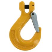 10 PCS X 7MM Clevis Sling Hook - BRAND NEW
Size For Chain - 7MM
Metal - Grade 80
These clevis