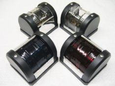 1 x Marine Navigation Light Set - Lights - Port, Starboard, Stern, Masthead, All Round - BRAND NEW