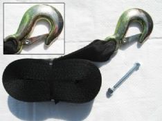 Hand Winch Strap Fitted With Winch Hook And Sewn Eye - BRAND NEW
Strap Width - 50MM (2 Inch)
Strap