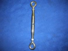 10PCS X 5MM STAINLESS STEEL RIGGING SCREWS EYE & EYE  - BRAND NEW
Our stainless steel rigging screws