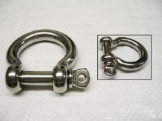 10PCS X 5MM STAINLESS STEEL Bow Shackle With Screw Collar Pin - BRAND NEW
Shackle And Pin DIA - 5MM
