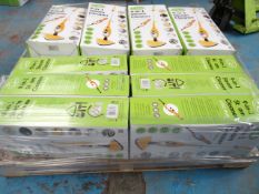 1 x Pallet (2) to contain 14 x Boxed Quest 1300W 9 in 1 Steam Cleaners. Cleans hard to reach places,