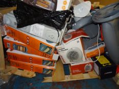 1 x Pallet (50) to contain various cusomer returned stock such as: halogen heater, oil filled