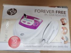 1 x Rio Forever Free Hair Removal. IPL Hair Remover. Forever free satin smooth skin every day.
