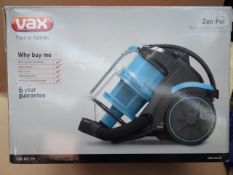 1 x VAX Zen Pet C86-MZ-Pe. Multi Cyclonic Cylinder Vacuum cleaner. Very high retail valie!