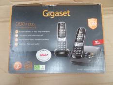 1 x Gigaset c620 A Duo Wireless home phones. With nuisance call blocking.  High spec. Made in