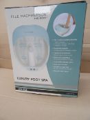 1 x Homedics Elle Macpherson the body. Luxury foot spa with 'double the bubbles' Very high retail
