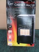 1 x Quest 4.2Kw. Cabinet Heater. 3 Heat settings. Supplied with 8MM Hose, 0.5m length and 2 clips.
