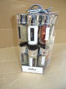 2 x Anika 16 Jar Carousel Spice Rack Sets, all your favourite spices on one rack! Total RRP £99.