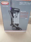 1 x VAX Impact 504 Reach. U86-IA-Re. Bagless Upright vacuum cleaner. Very high retail value!
