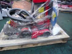 1 x Pallet (9) to contain 6 x Various vacuum cleaners/steam mops. To include brands such as vax etc.