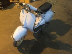 Brand New Neco Abruzzi 50cc Automatic Scooter in Light Blue