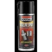 6 X SOUDAL TRADE VASELINE SPRAY  400ML