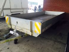 Brian James 4 wheeler drop side trailer