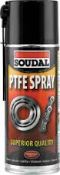 6 X SOUDAL TRADE  PTFE SPRAY  400ML