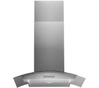 BRAND NEW SEALED Indesit IHC6.5FAMIX 60cm Curved Glass Pyramid Cooker Hood RRP £250