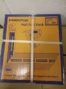 Rawlplug 2.8 x 63mm Ring Yellow Tip Silver Galvanised 3300 Nails Per Box Paslode Compatible Plus 3