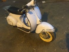 Brand New Neco Abruzzi 50cc Automatic Scooter in Light Blue