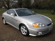 HYUNDAI COUPE SE AUTO 2.0 PETROL. 2002/52. ONLY 67,000 MILES - NO RESERVE