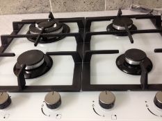 BRAND NEW SEALED CATA WHITE GLASS GAS HOB FACTORY SEALED GH60GGWH RRP £200