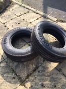 2 x Brand New Continental HSR Tyres - 265 / 70 R 19.5