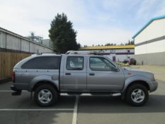 2003 Nissan HARDBODY NAVARA 3.O DIESEL PICKUP 4x4 3.0 5dr ONLY 89k H/LEATHER SH RARE 3.0
