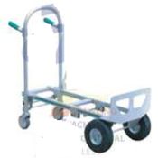 1 X CONVERTIBLE HAND TRUCK 200KG HAND X 300KG PLATFORM - BRAND NEW
Quickly convert from a 2-wheels