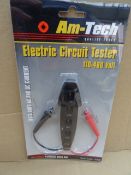 12 x Am-Tech Quality Tools. Electric Circuit Tester. 110-460 Volt. Tests both AC and DC Current.