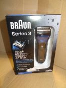 1 x Braun Series 3 340s-4 Wet & Dry Electric Shaver. RRP £99.99! See this link for a price