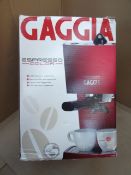 1 x Gaggia Espresso Colour Pure Coffee Maker. Durable stainless steel boiler to provide proper