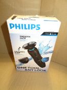 1 x Philips Click and Style YS521/17 2-in-1 Shave and Groom. RRP £90! For extra skin protection, use