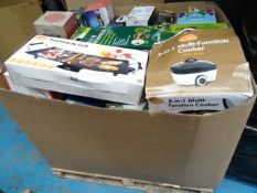 1 x Large Pallet (RET10) Approx 4 foot high to contain various customer returned stock such as: