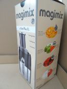 1 x Magimix Le Duo Plus XL Juice Extractor. The Le Duo Plus XL juice extractor, citrus press and