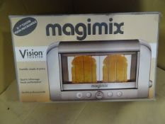 1 x Magimix Vision Toaster. RRP £145. Please see this link for a comparison http://www.selfridges.