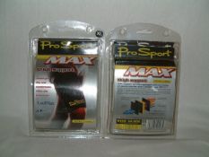 25x Prosport Max Thigh Supports, 10x Small, 5x Large, 10x X/Large