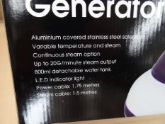 1 x Quest 2600 Watt Steam Generator Iron with aluminium covered stainless steel soleplate,
