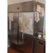 1 x Double Door Fridge
Height:  206
Width: 144

All sizes are in CM.