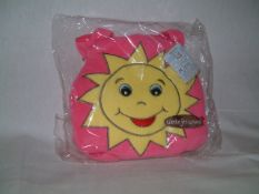 10x PINK Little Jet Setters Blanket Backpack. Opens into a blanket - Rrp £14.99