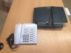 Siemens Multi line phone system with 1 hand set