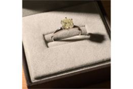 1.12 Carat Diamond - Solitaire Engagement Ring