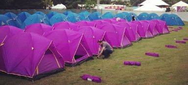 6 X Double skin 2/3 man tent with sewn in ground sheet brand new