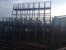 This is 2 pairs of A-frames for carrying large panelled products.