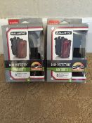 2 X NEW Ballistic HC HardCore Clip-On Case Cover for iPhone 5/5S - Black- Equipped with water