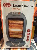 Quest Electrical Halogen Heater, 1200 Watt- 400, 800 & 1200watt settings_Customer return_Boxed_