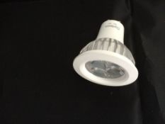 20 x 3W  GU10 LED LAMPS WARM WHITE , EUROPEAN BRAND